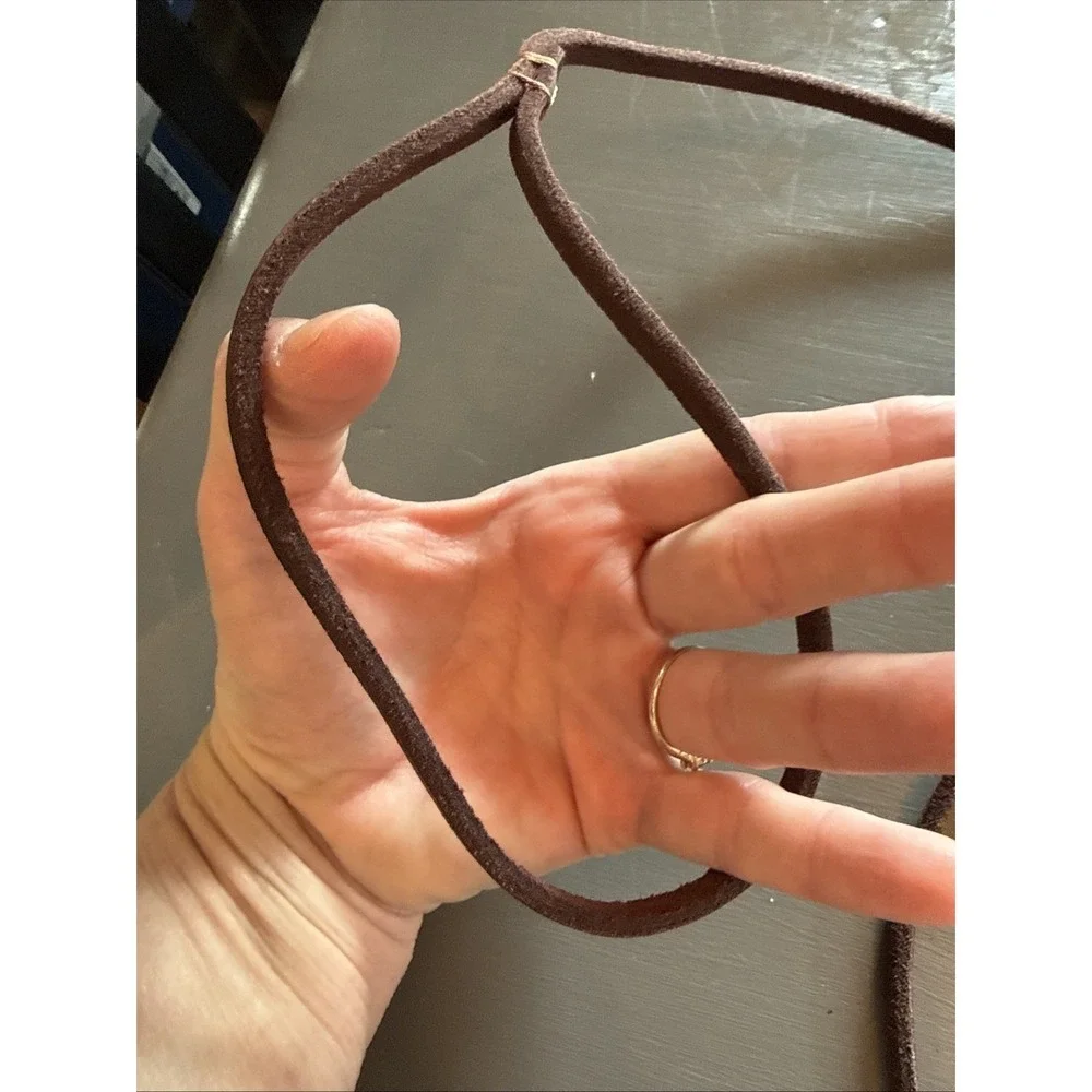 Leather Slip Lead Small Dog Leash 69